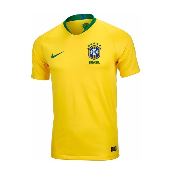 Brazil - Home Jersey Thai Quality (Yellow)